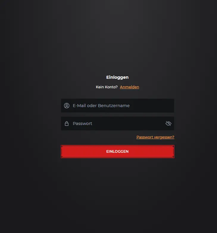 Windetta Casino Anmeldeseite – sicherer Login auf allen Geräten